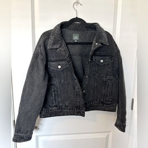 Black Jean Jacket